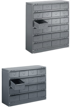 Steel Shelving, Small Parts Storage